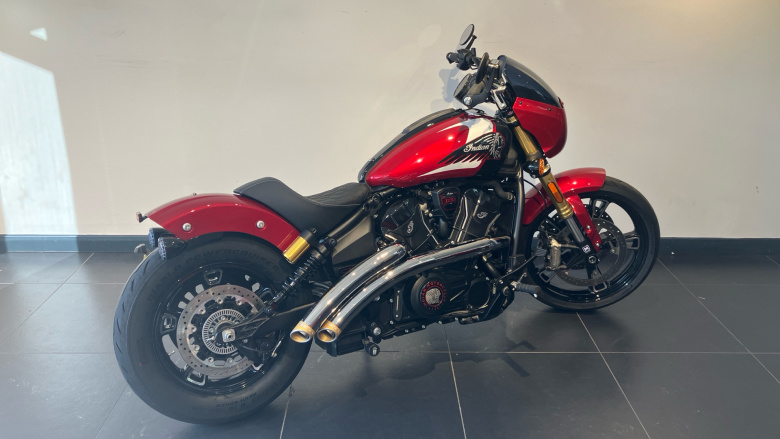 Indian Scout 101 Ltd+Tech Maroon w/graphics (25MY)